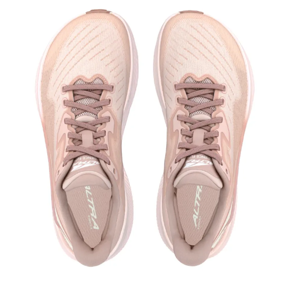 Altra Women's Experience Flow Running Shoes in Pink SS25 breathable fabric shoes