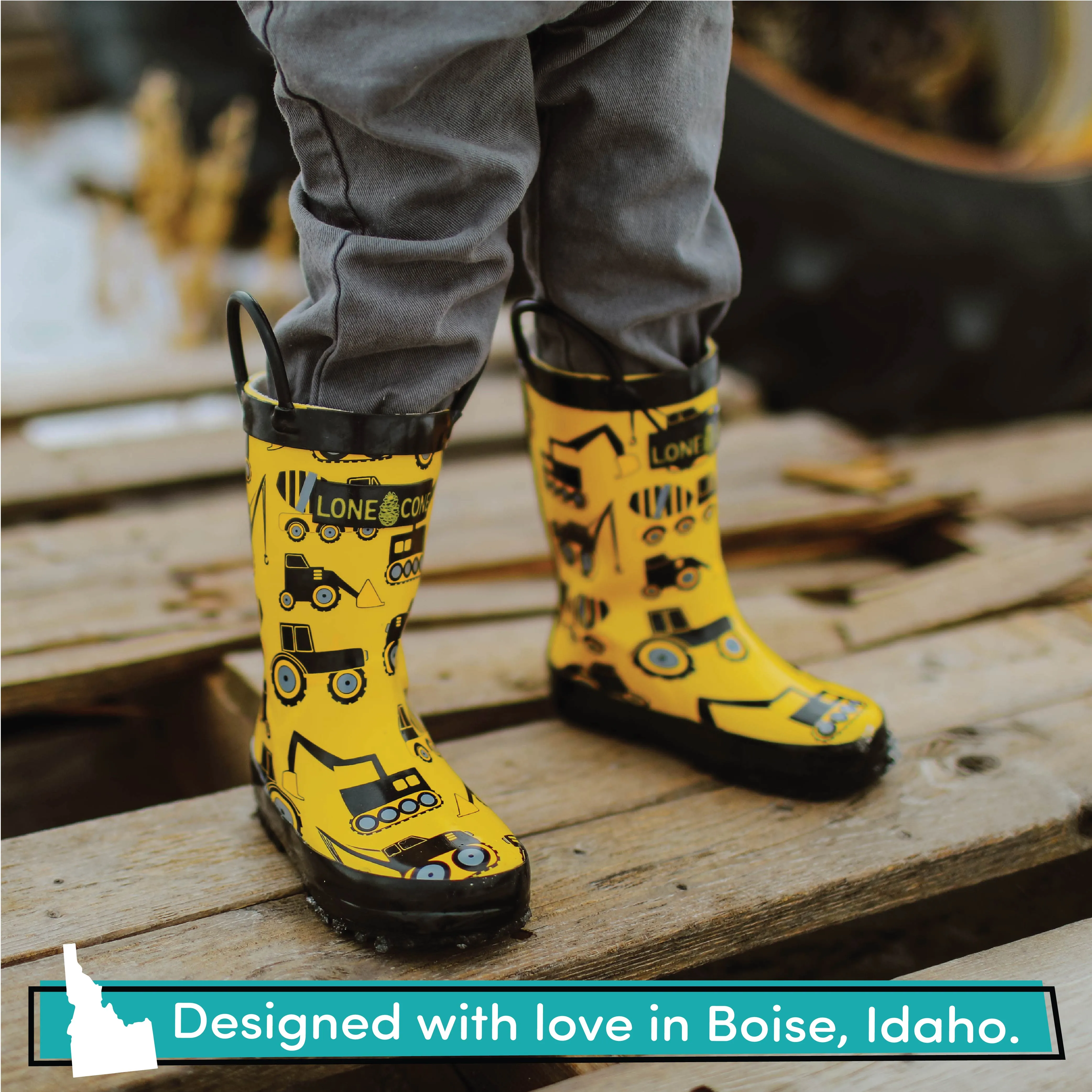 Waterproof Flexibility Construction Zone Rain Boot