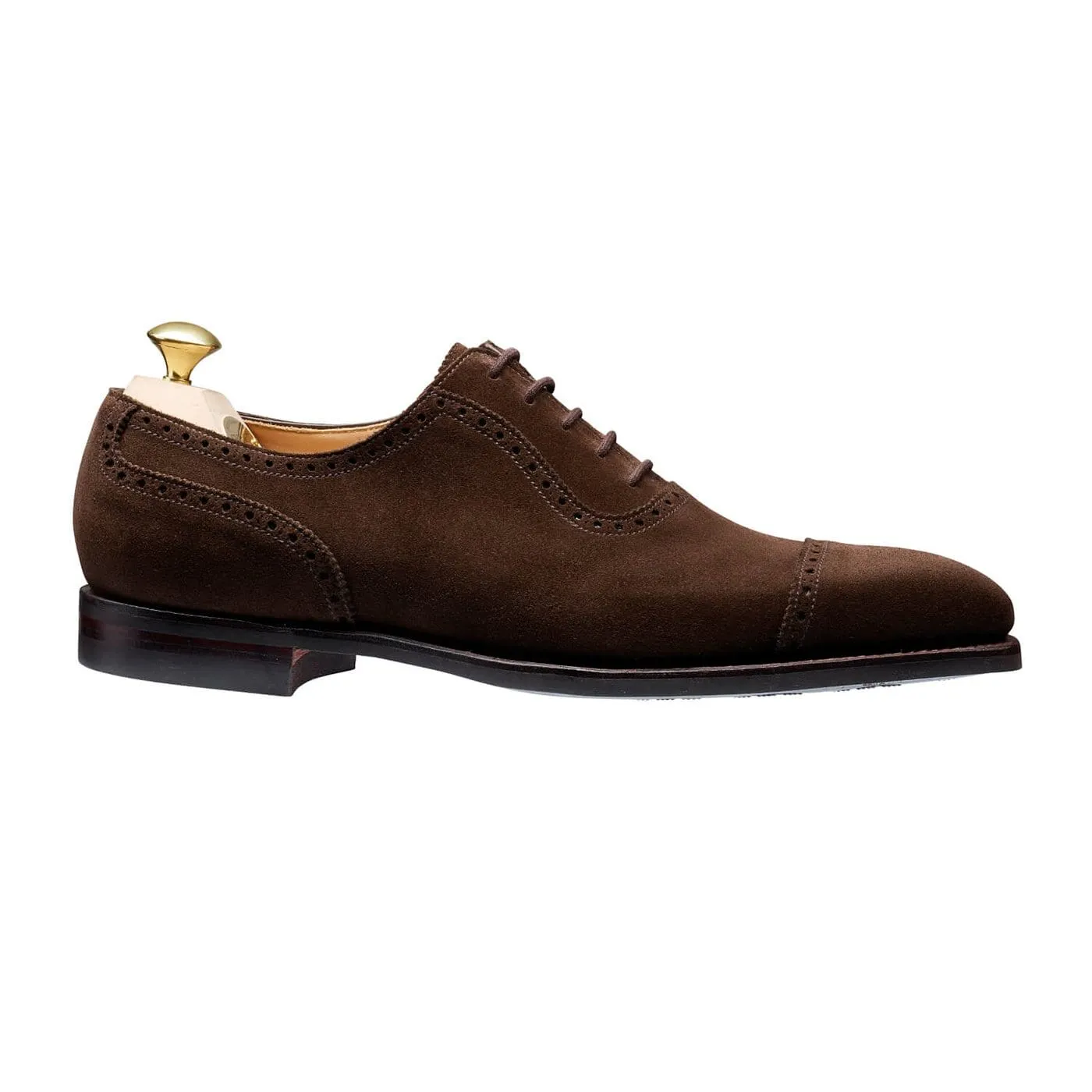 Professional Wear Westbourne Dark Brown Calf Suede