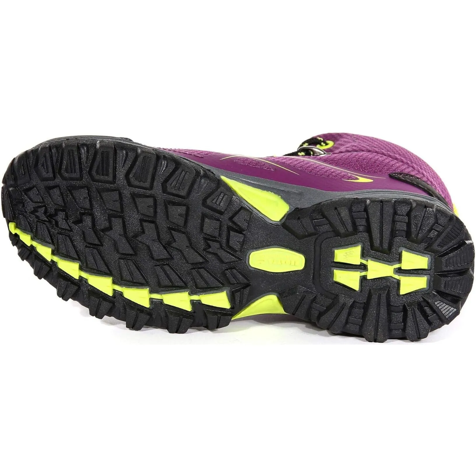 Regatta Kota Mid Junior Waterproof Walking Boots - Purple Weather Tough Resistant Materials
