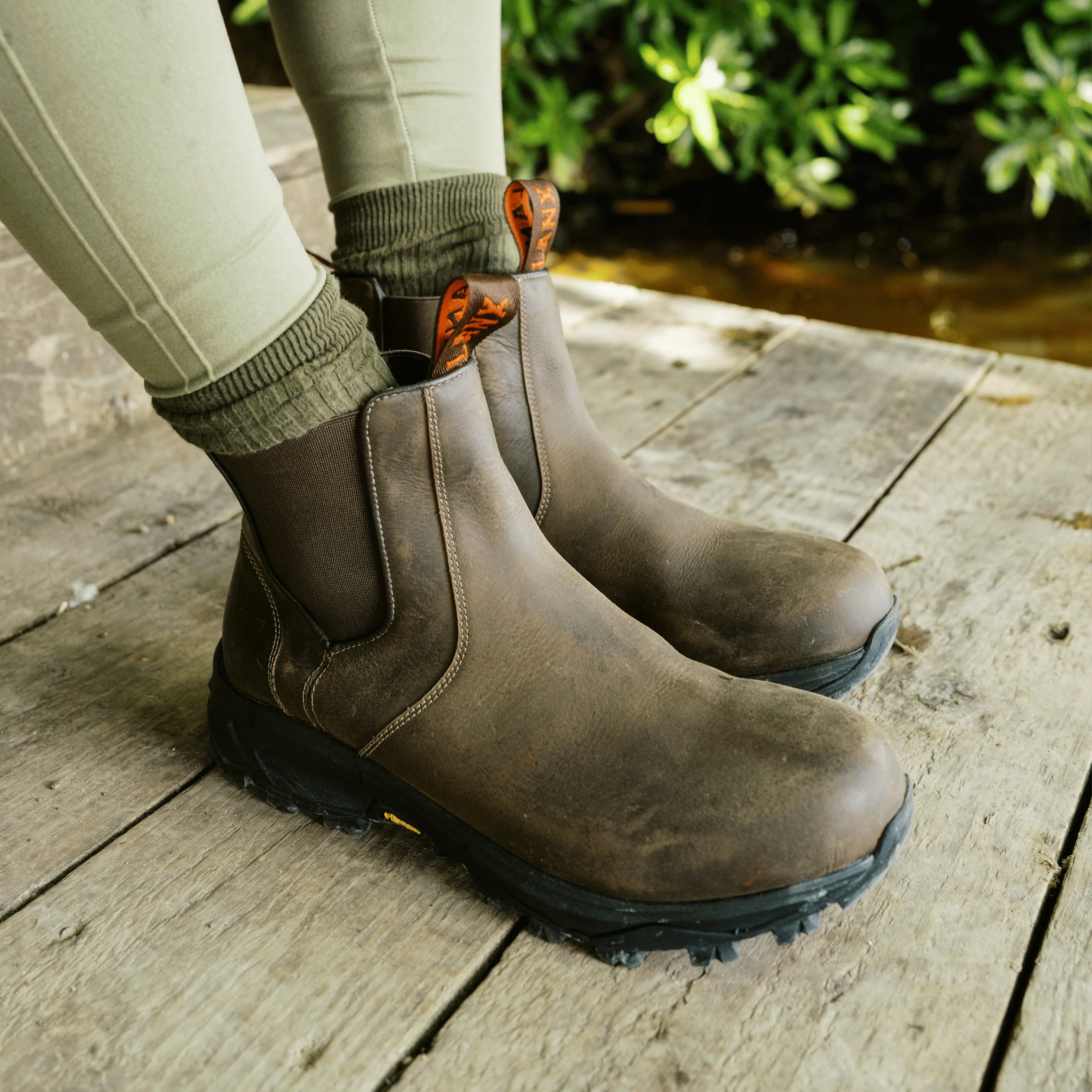 Layering Boots EDGWORTH / BROWN DISTRESSED