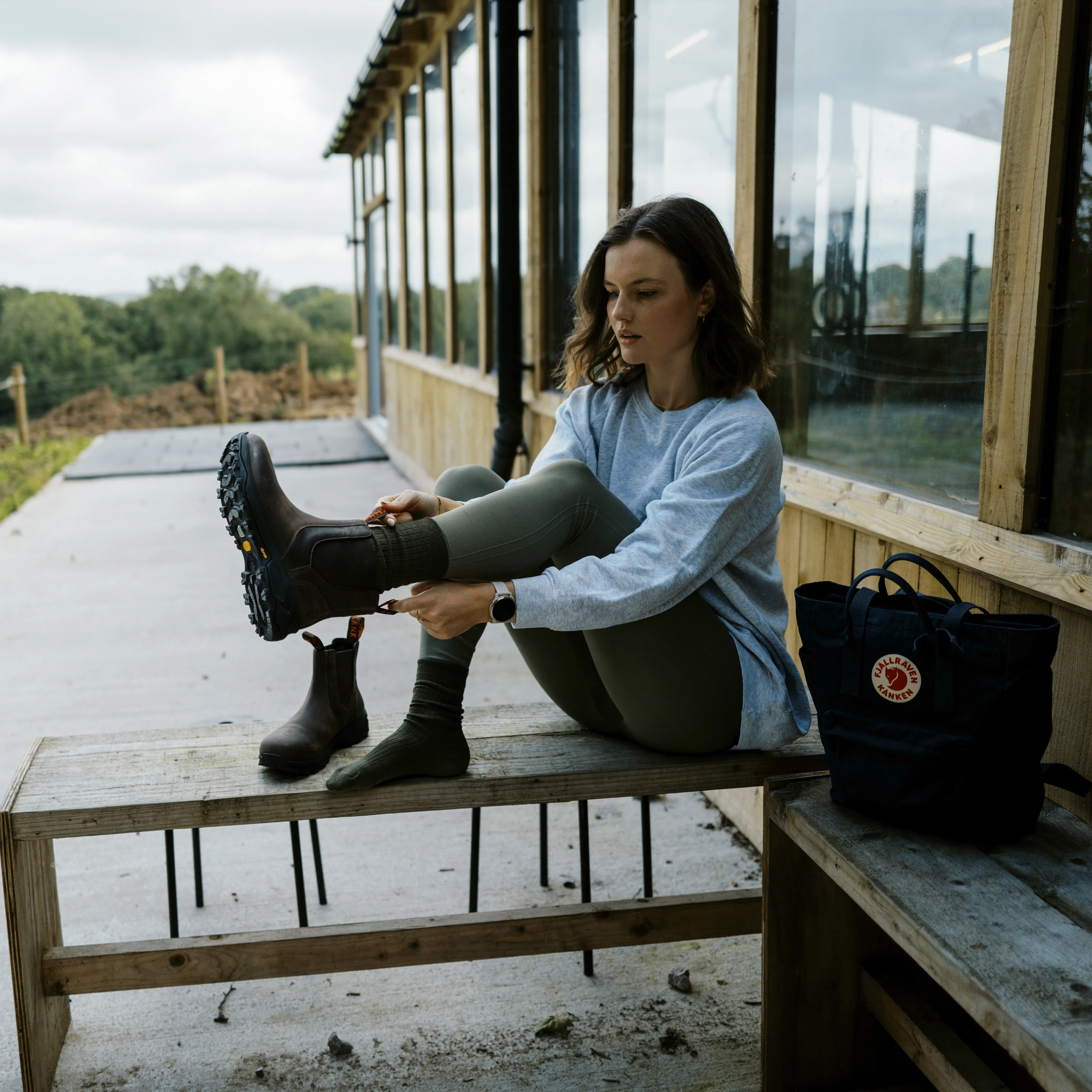 Functional Look EDGWORTH / BROWN DISTRESSED