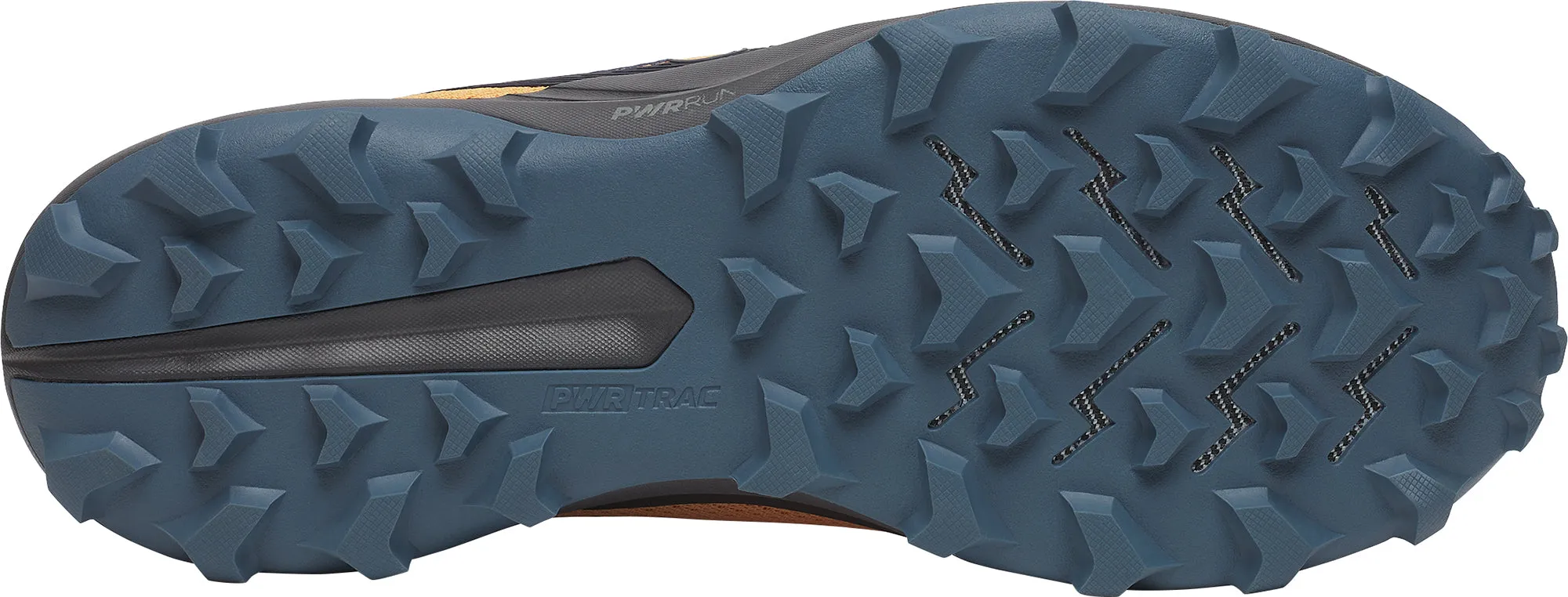 Saucony Peregrine 14 GORE-TEX Mens Trail Running Shoes - Orange Balanced Ride Full Motion