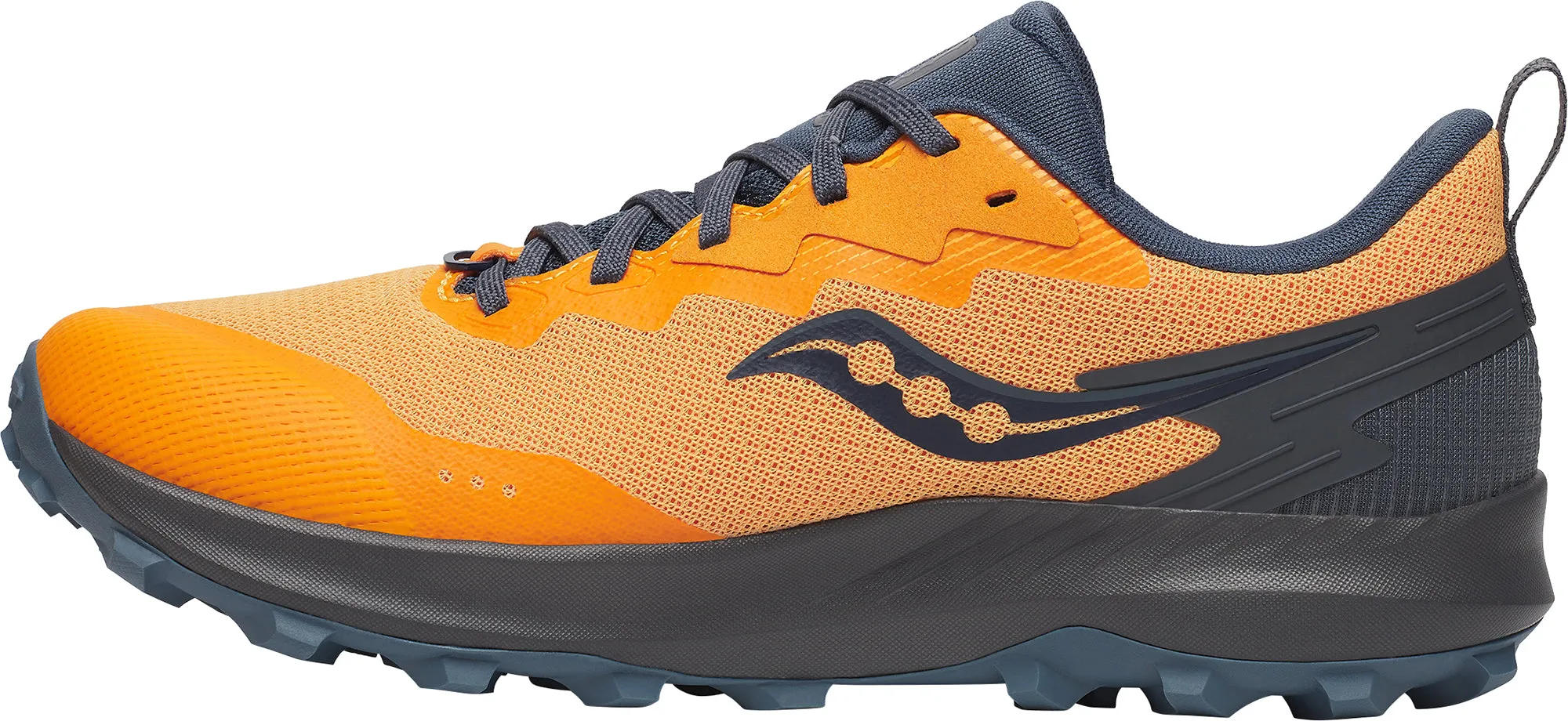 Walk Power Saucony Peregrine 14 GORE-TEX Mens Trail Running Shoes - Orange