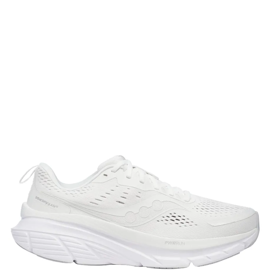 Saucony Men's Guide 18 Running Shoes in Ivory - Online Exclusive track - runner men's athletic shoes