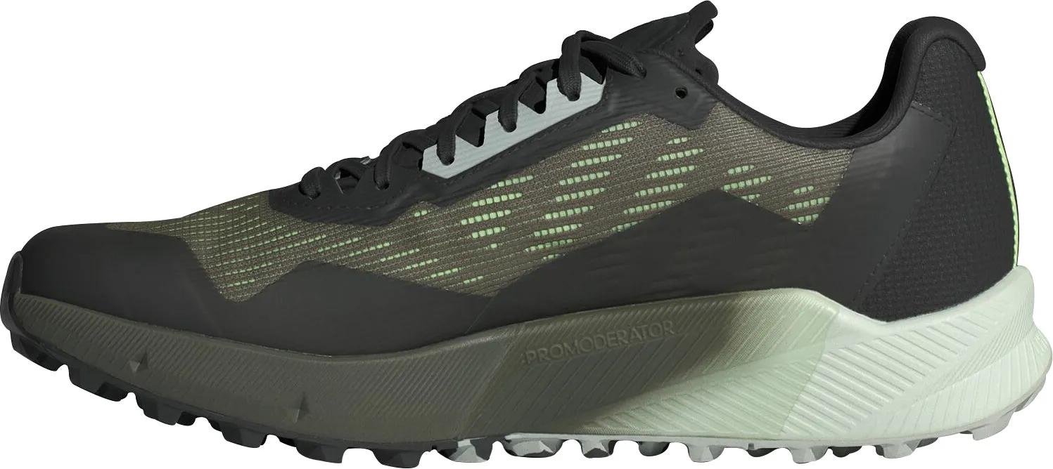 Indoor Gym adidas Terrex Agravic Flow 2 GORE-TEX Mens Trail Running Shoes - Green