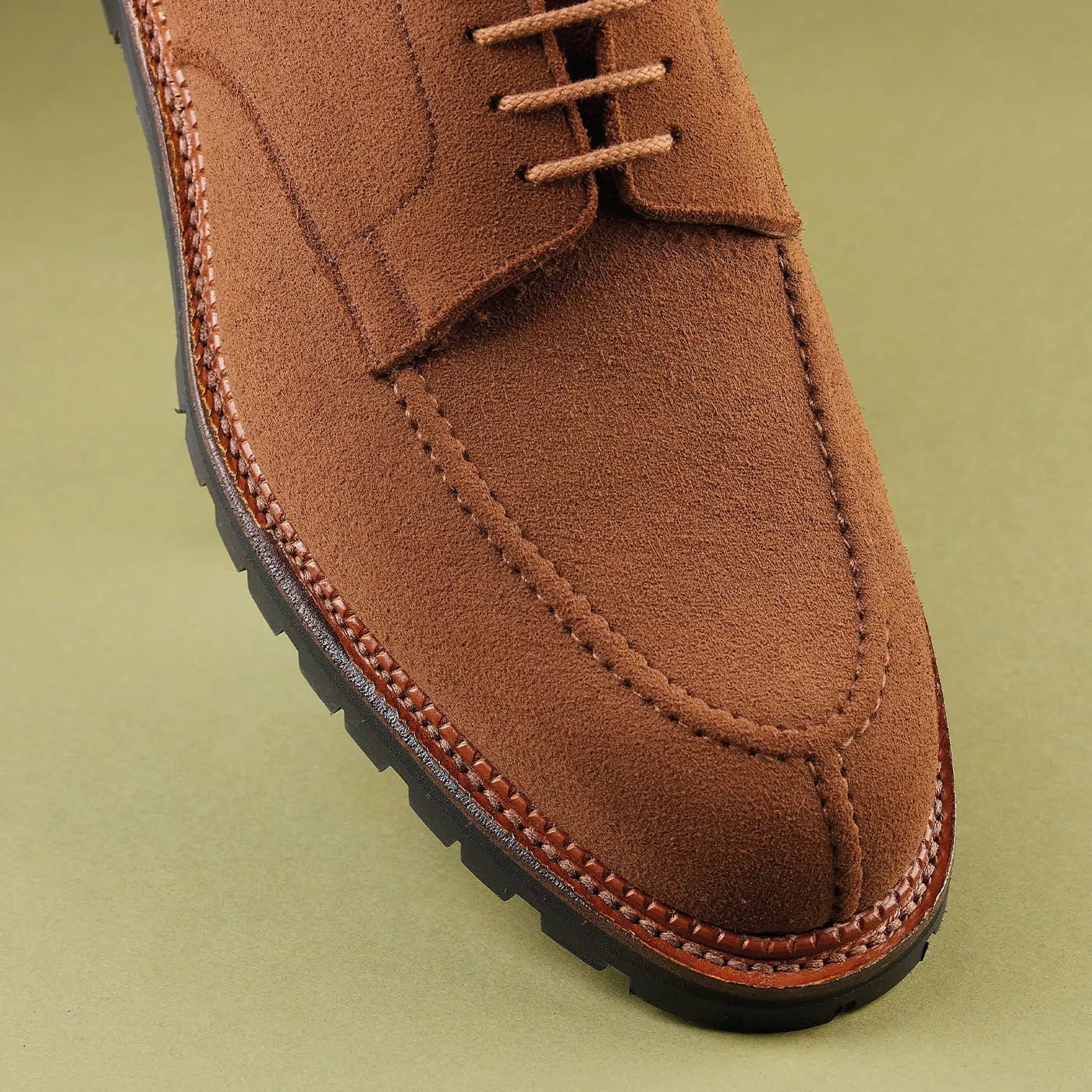 Denver Tobacco Deer Skin Suede Breathable Inner Lining Step Flex
