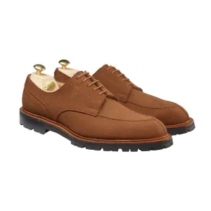 Event Ready Style Denver Tobacco Deer Skin Suede