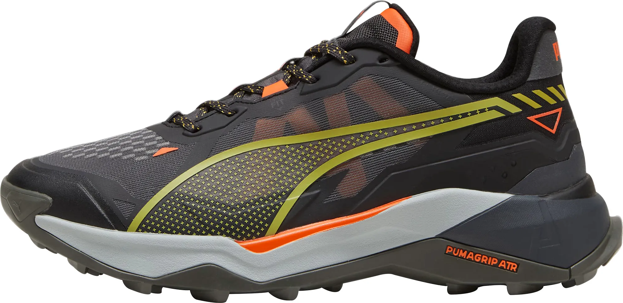 Puma Explore Nitro 2 Mens Walking Shoes - Grey High Protection Fit Supportive Construction