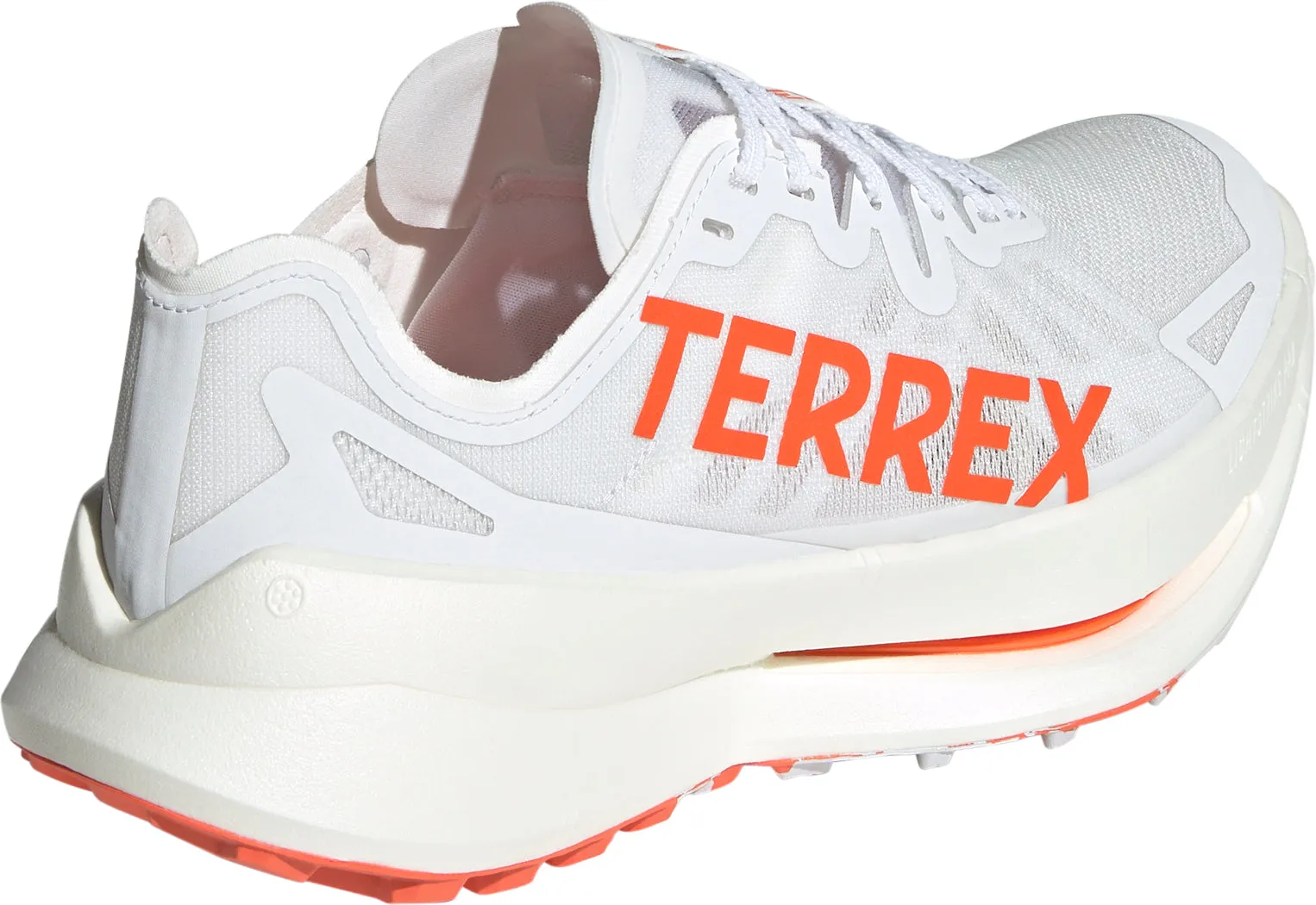 adidas Terrex Agravic Speed Ultra Mens Trail Running Shoes - White Body Power Supportive Design