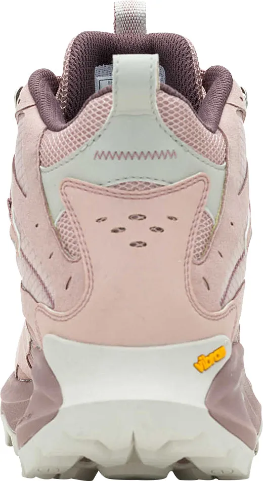 Ultimate Trekking Merrell Moab Speed 2 Mid GORE-TEX Womens Walking Boots - Pink