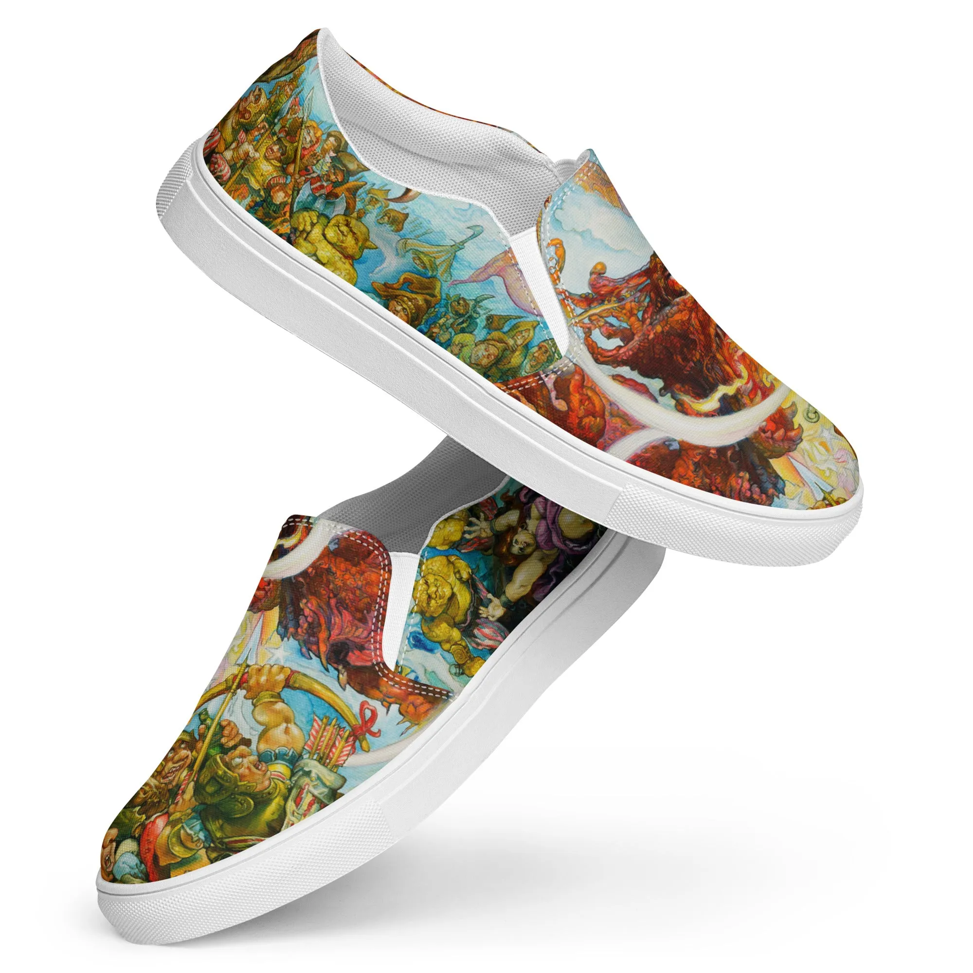 City Step Relaxed Cushion Women??s Guards! Guards! slip-on canvas shoes *US SIZES SHOWN! USE CHART!