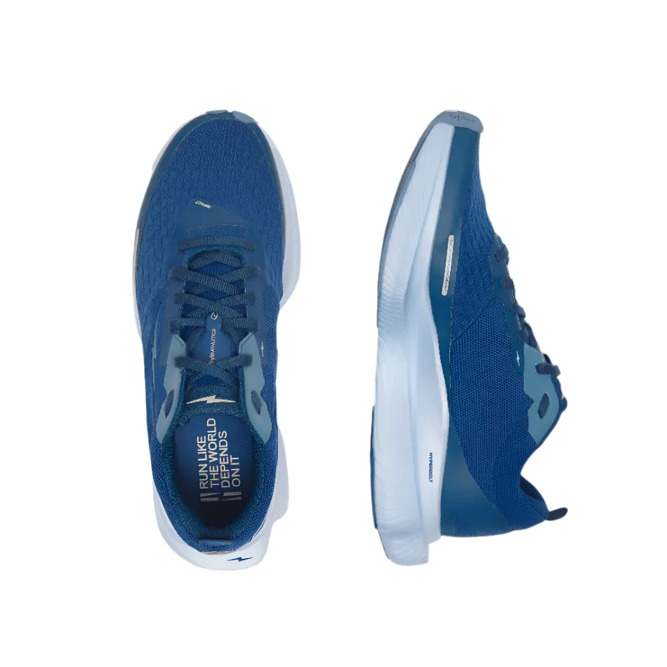 lightweight upper shoes respiratory health Hylo Unisex Impact Running Shoe in Blue