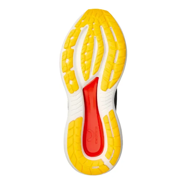 Truemotion Men's U-TECH Aion 3 Running Shoes in Castlerock/Orange.com/Tahitian Tide AW25 button - trimmed - design shoes