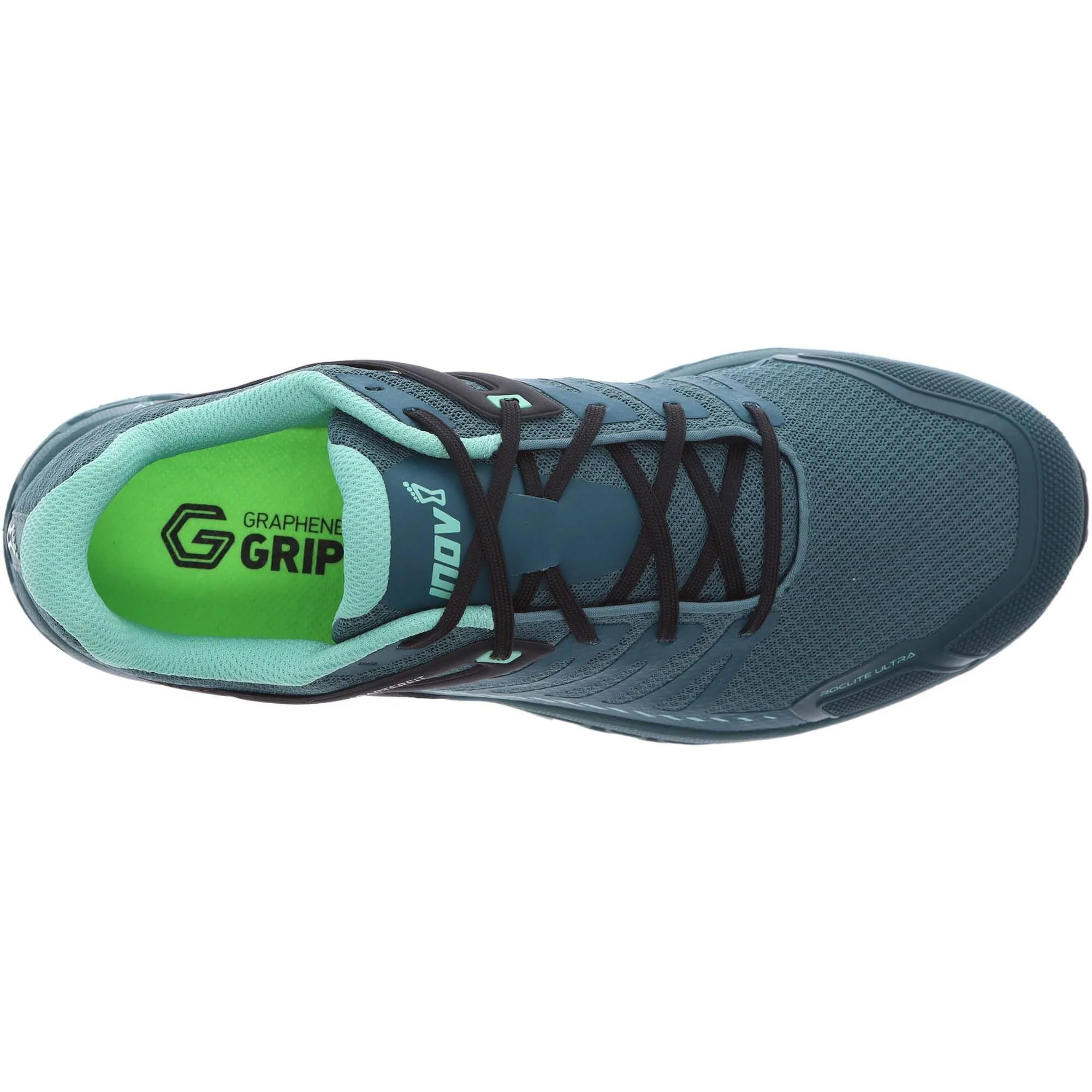 Tight Fit anti UV Inov8 Roclite Ultra G 320 Womens Trail Running Shoes - Blue