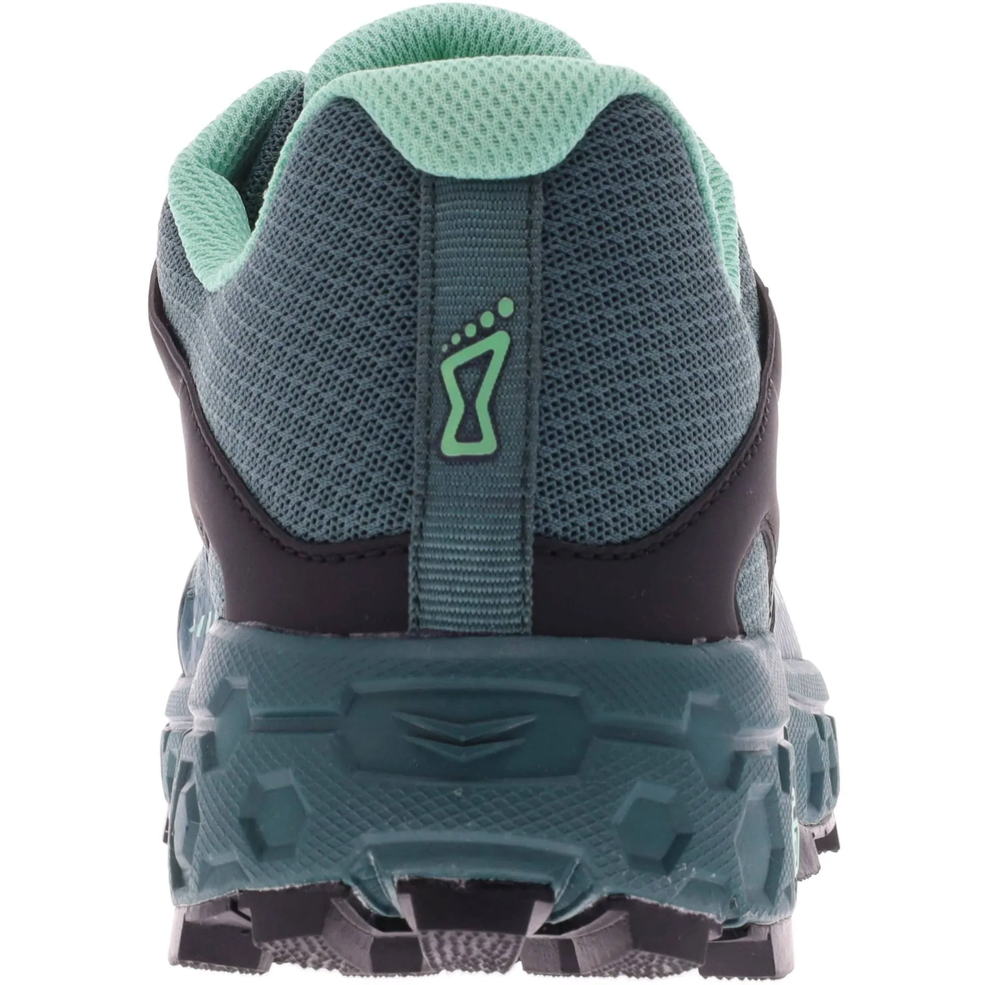 Compact Form Flexible toe area supports balance and push-off Inov8 Roclite Ultra G 320 Womens Trail Running Shoes - Blue