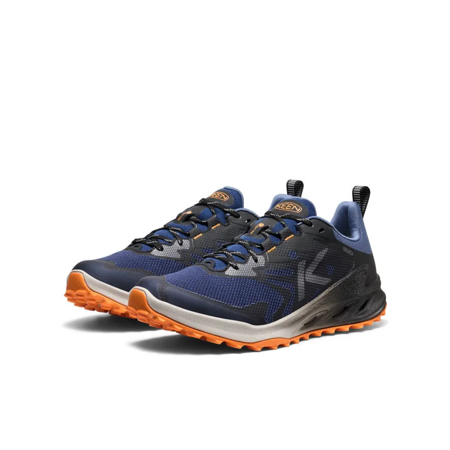 Men's Zionic NXT Waterproof Hiking Shoe  |  Naval Academy/Bright Marigold Comfort Design Feature Inner Cushion