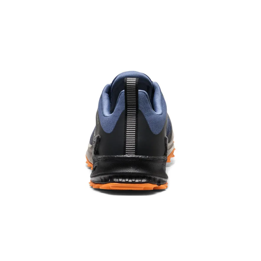 Calm Tone Matte Base Men's Zionic NXT Waterproof Hiking Shoe  |  Naval Academy/Bright Marigold