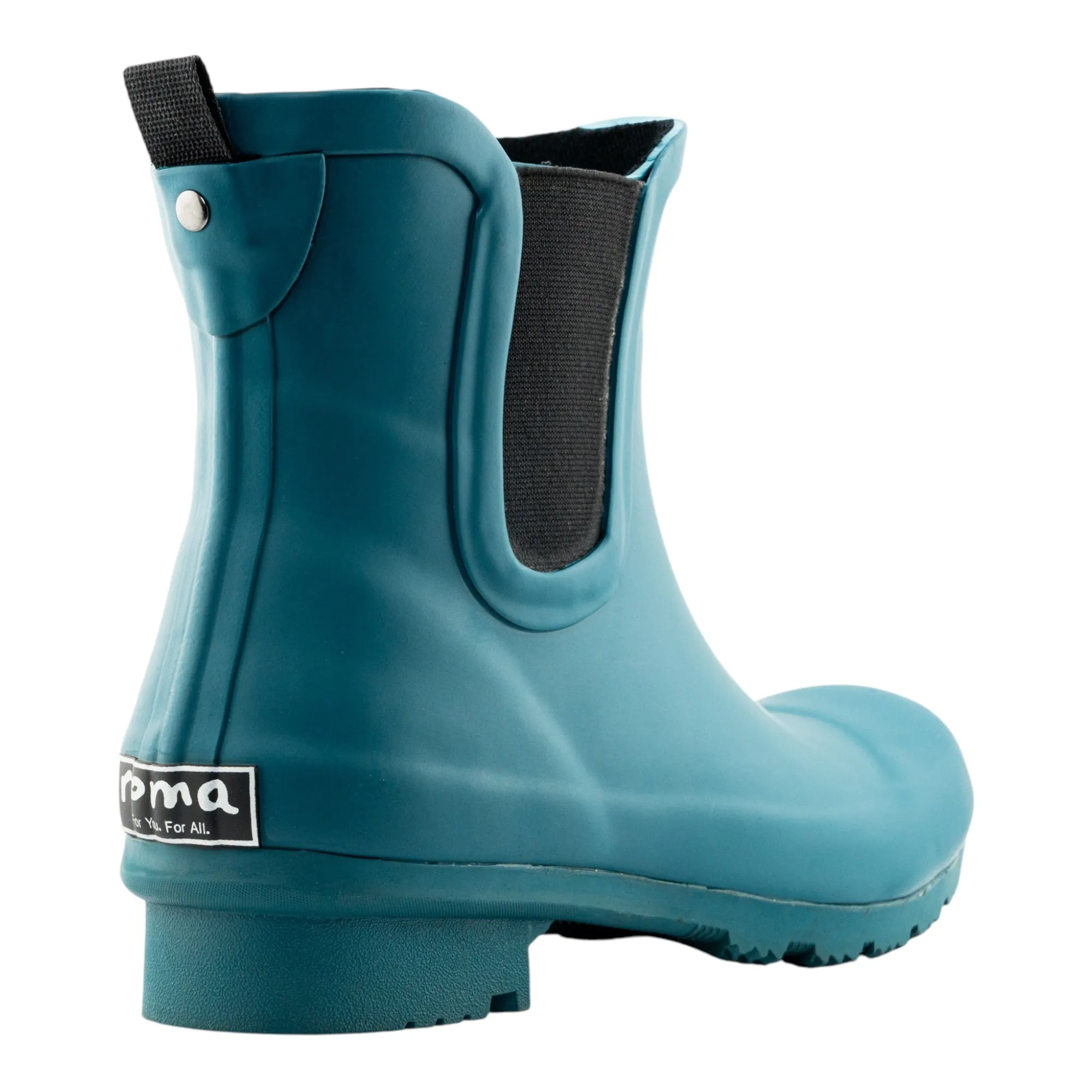 Chelsea Matte Teal Women's Rain Boots Essential Boot Essential Design