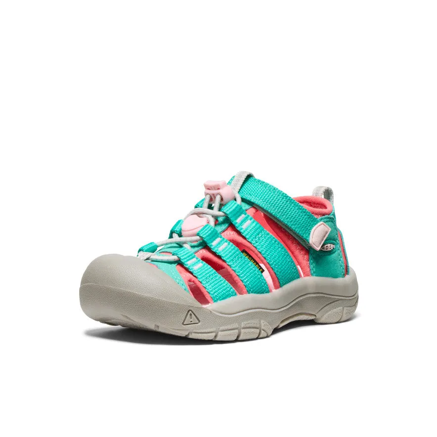 Strength Mode Little Kids' Newport H2  |  Bright Aqua/Giggle Pink
