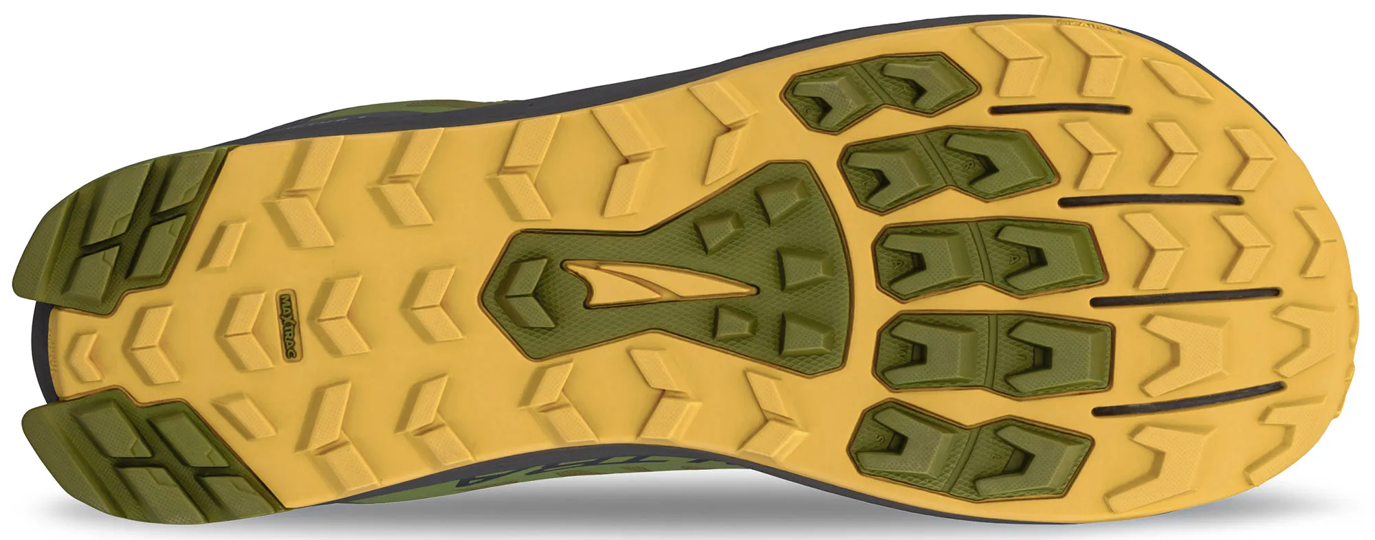 Altra Lone Peak 9 Waterproof Mens Trail Running Shoes - Green Motion Sync