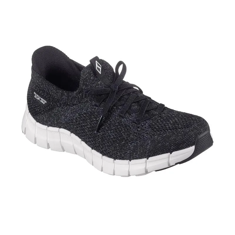 SLIP-INS: FLEX STEP - 104700/BKW Slip Walk Access Chill Mode Shoes