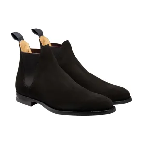 On-The-Go Ready Chic And Comfy Chelsea 8 Black Suede