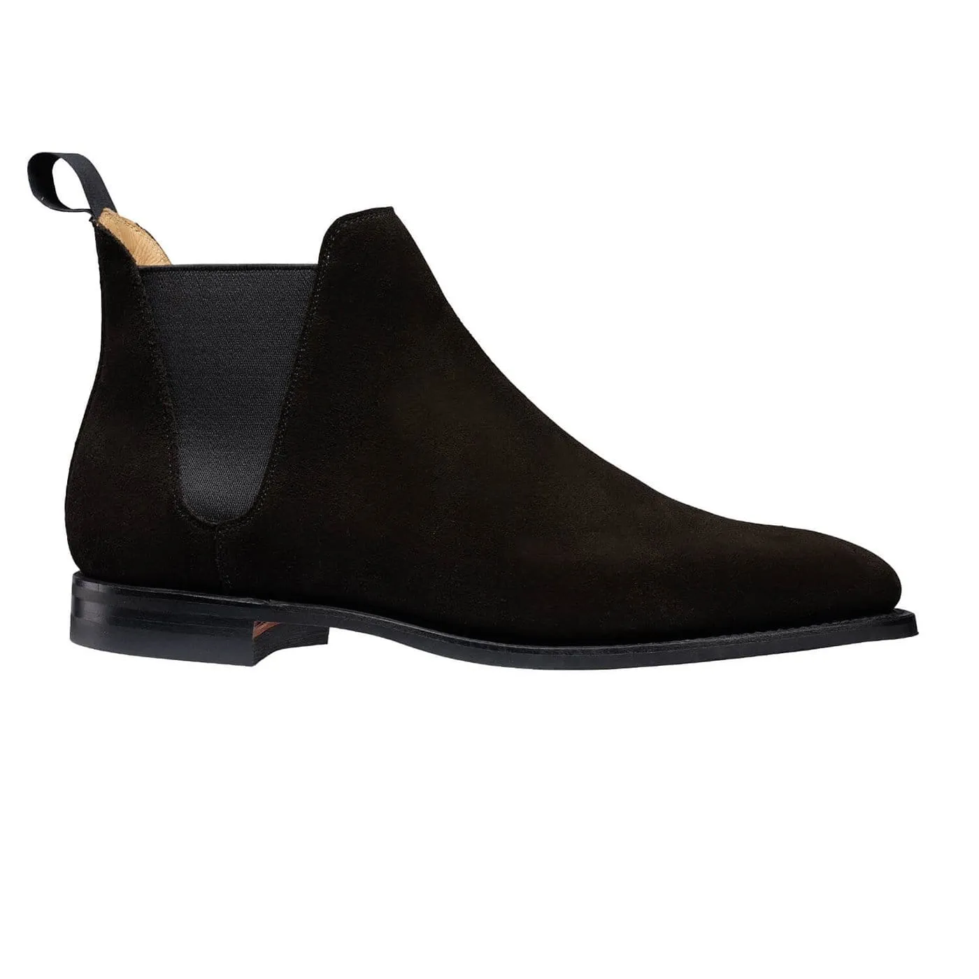 Quality Material Essential Comfort Chelsea 8 Black Suede