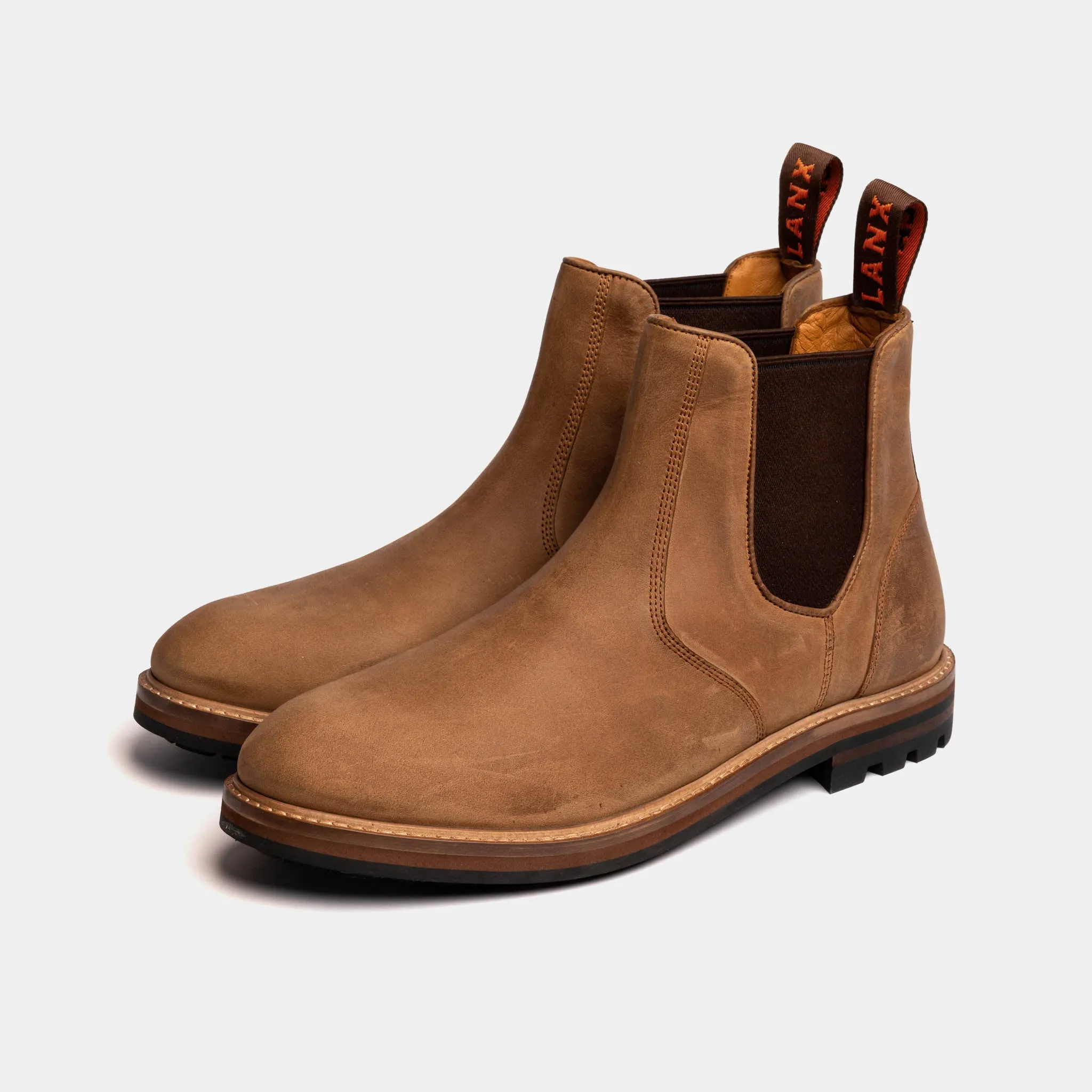 HOGHTON // WHEAT DISTRESSED Business Attire Basic Style