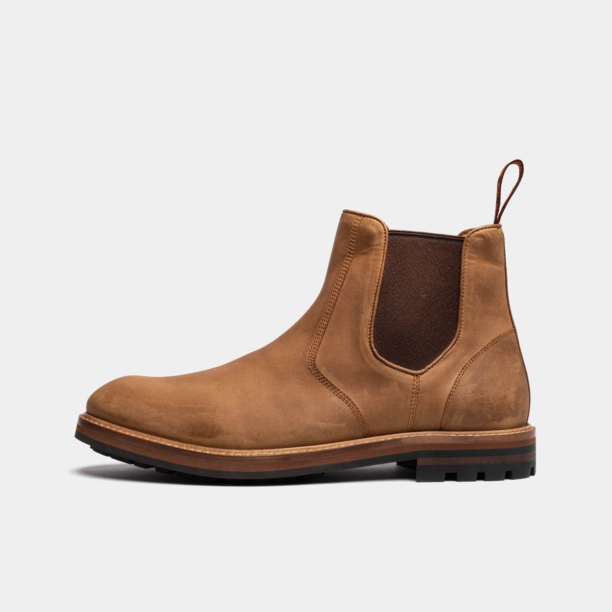 HOGHTON // WHEAT DISTRESSED Winter Ready Boots Flexible Fit