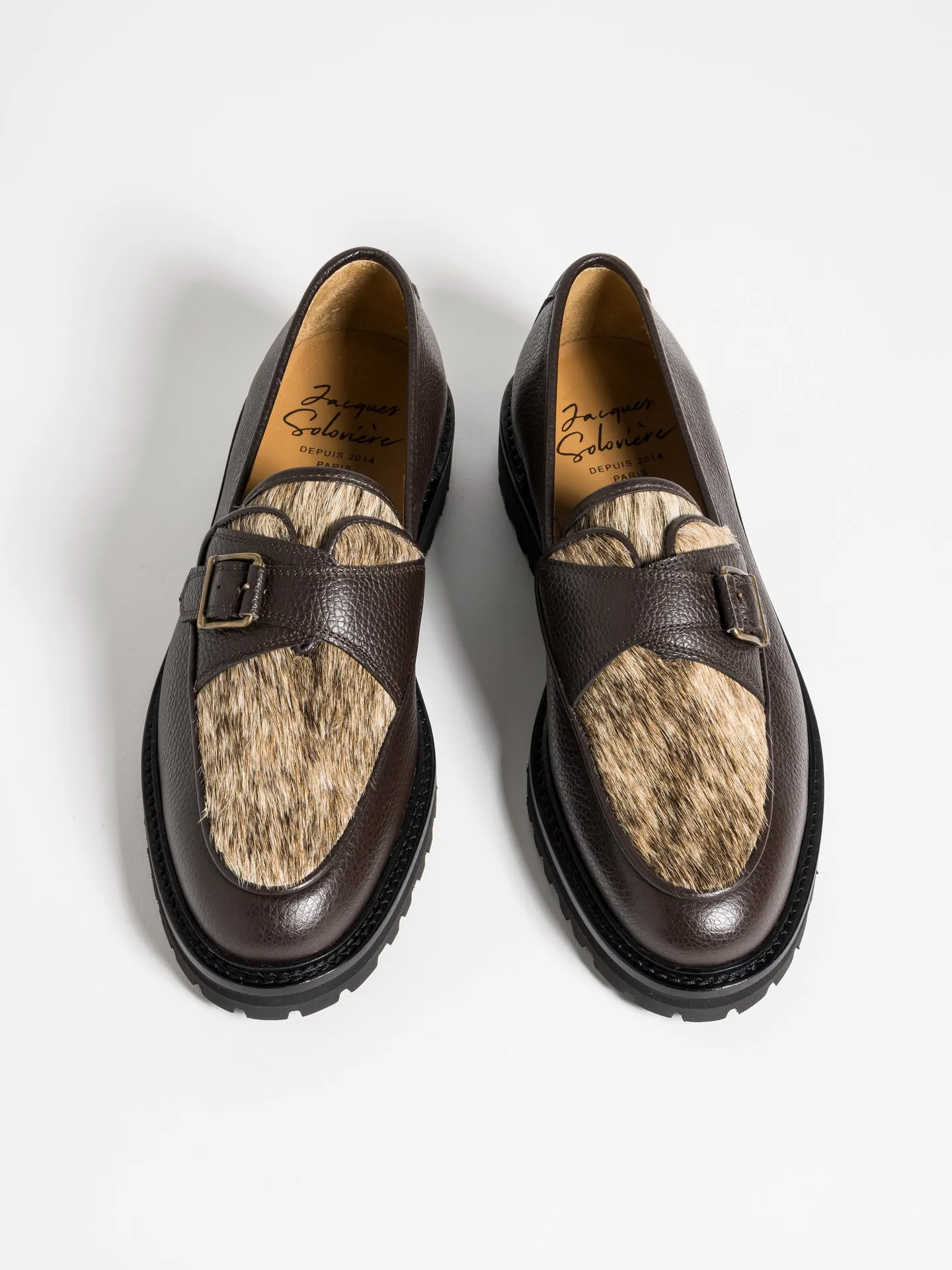 Sharp professional look Gentle Edge TOMMY LUG HAIRY CALF