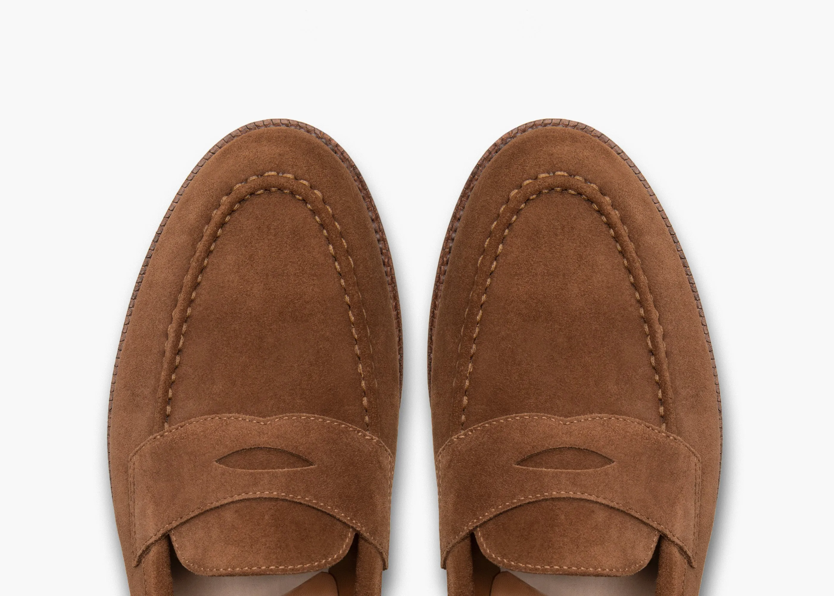 Art Stop Traveler Penny Bourbon Suede