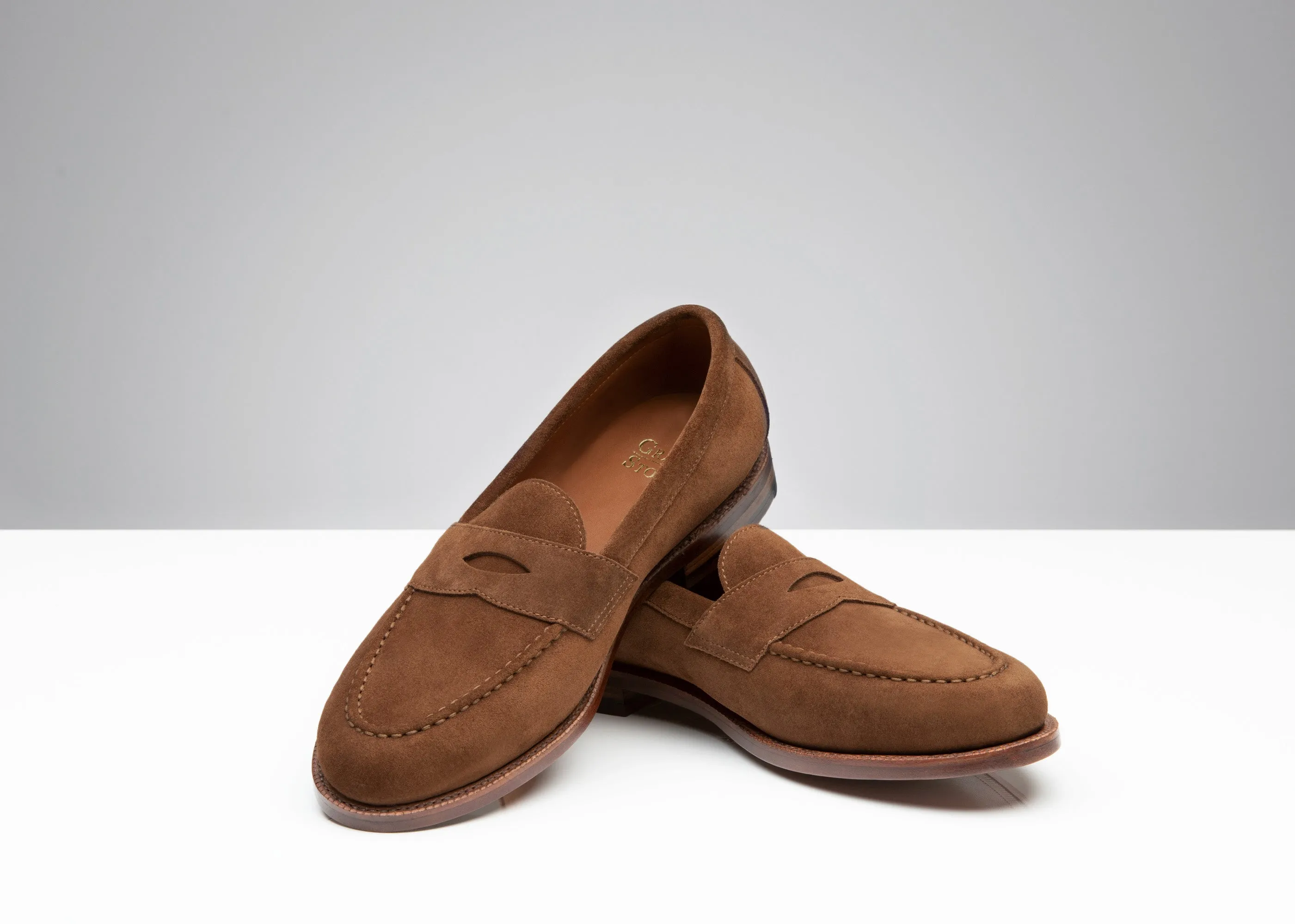 Traveler Penny Bourbon Suede Air Pace