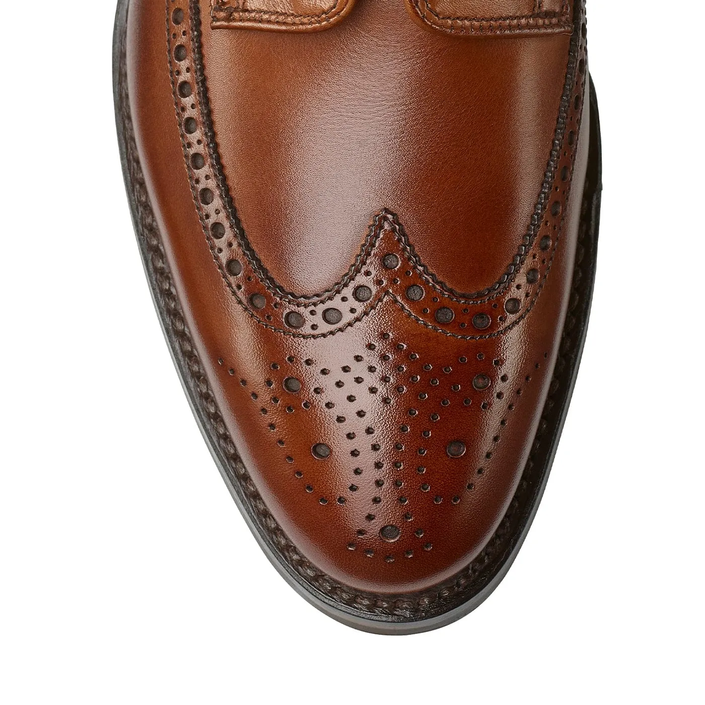 Polished Look Swansea Beechnut Burnished Calf