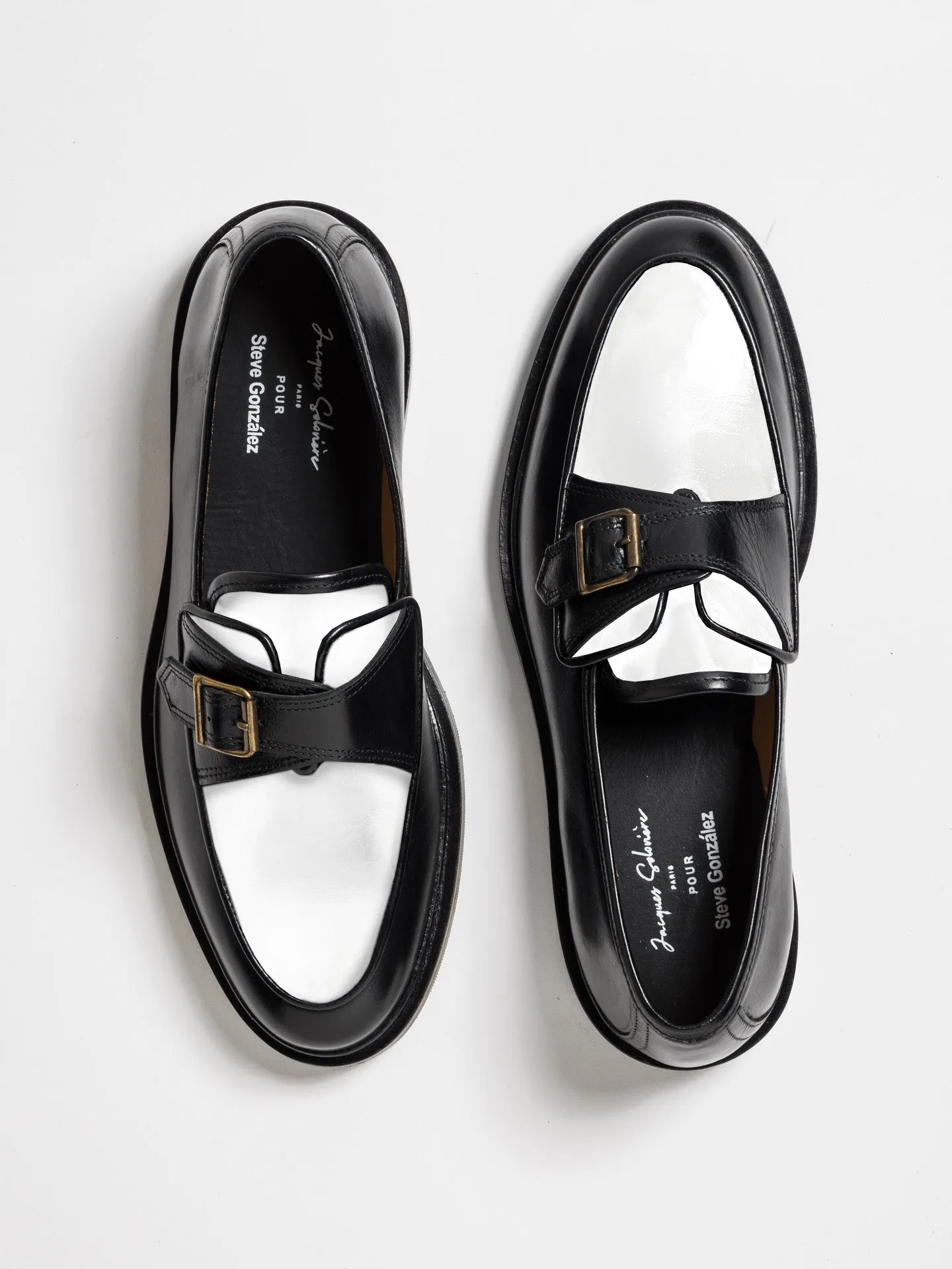 city shoes Smart Travel SERGE BICOLOR BLACK & WHITE SG