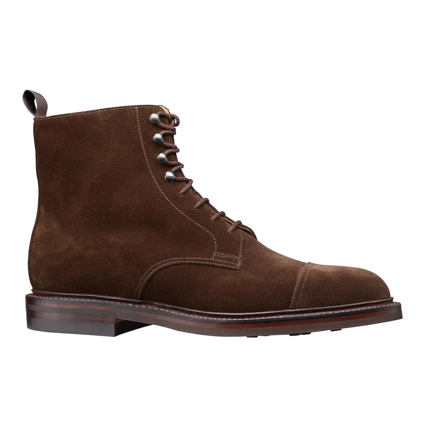 Coniston Dark Brown Suede Formal Footwear Water Resistant