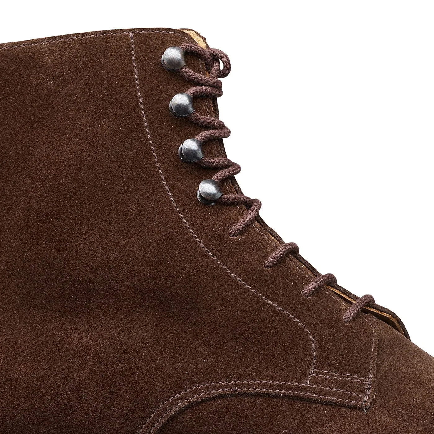 Coniston Dark Brown Suede Gentle Work Support All Day Use