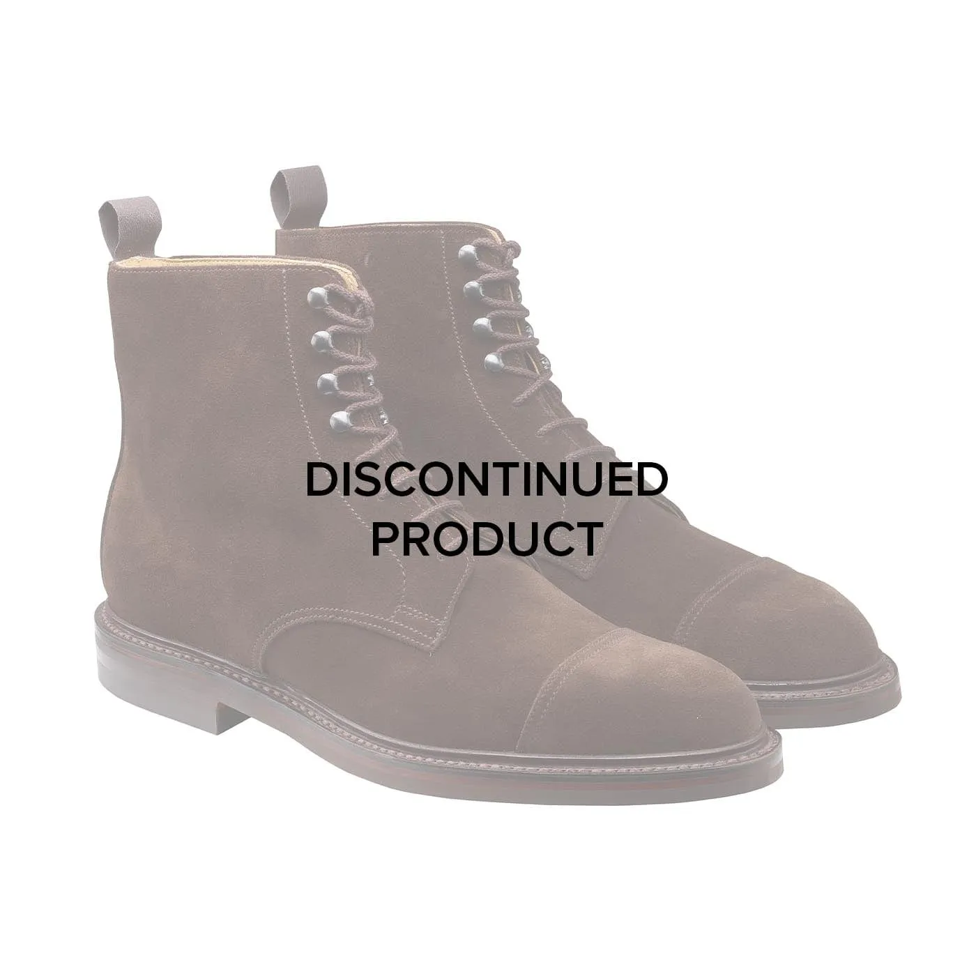 Coniston Dark Brown Suede Sleek Slim Edge