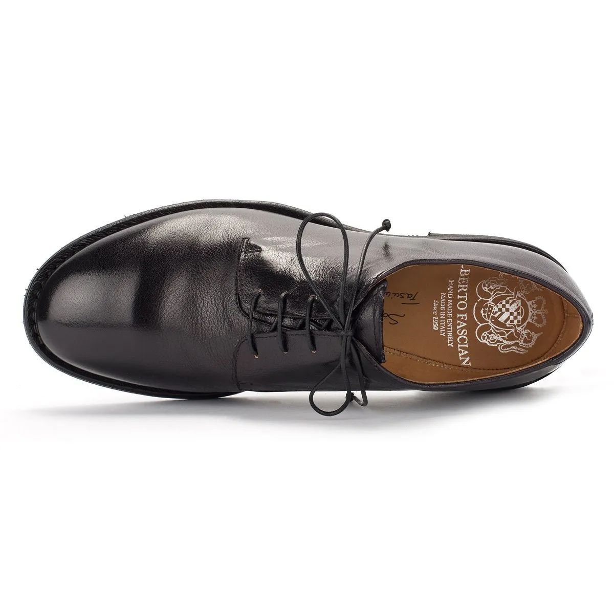 YAGO 55021<br>Black derby shoes Smart Movement Shoes Smart Walk