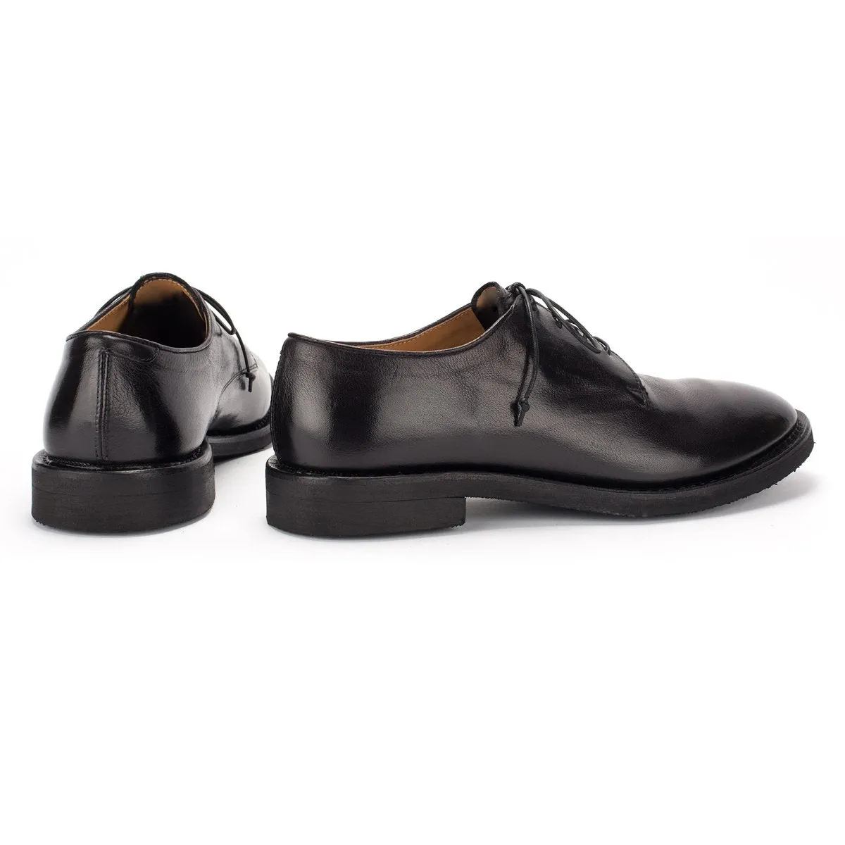YAGO 55021<br>Black derby shoes City Walk Custom Look
