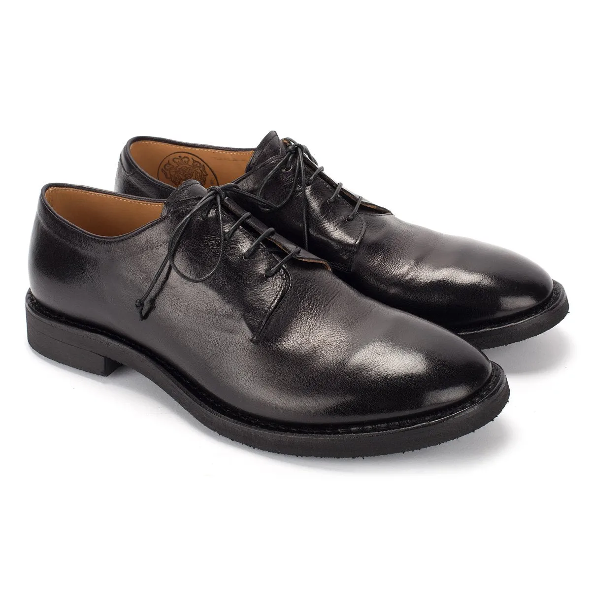 YAGO 55021<br>Black derby shoes Urban Walk