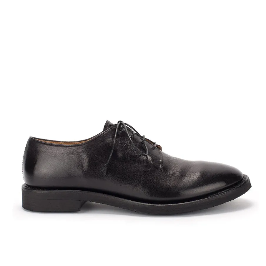 Office Friendly Classic Shape YAGO 55021<br>Black derby shoes