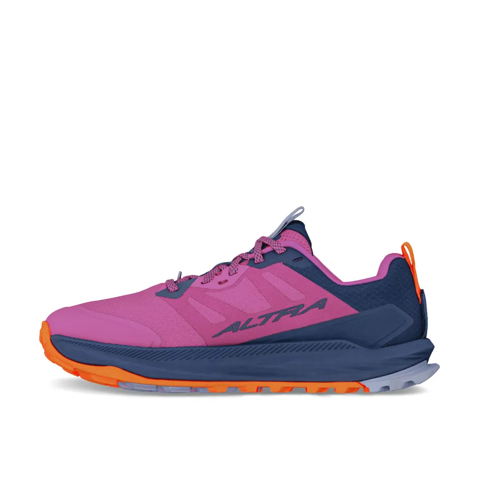 synthetic leather shoes Comfortable Foot Flexibility Altra Women's Lone Peak 9   Trail Running Shoes in Purple/Orange SS25
