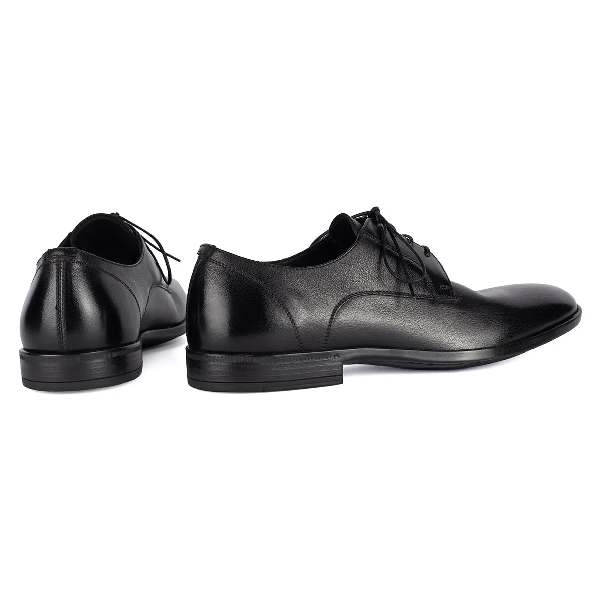 ESSENTIAL JASON 89001<br>Black derby Round Toe