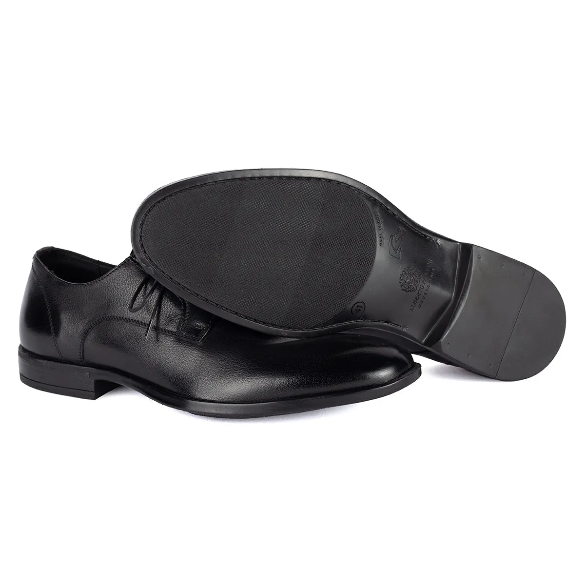 ESSENTIAL JASON 89001<br>Black derby Stylish Wear Flexible Step Feel