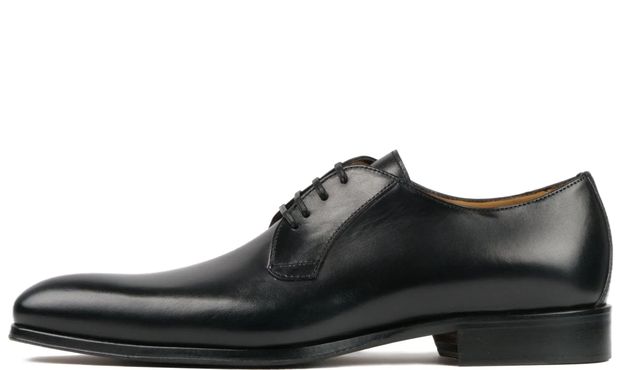 Buckingham Derby Blucher Black Evening Style workday wear