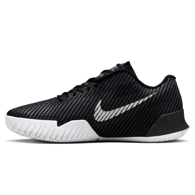 Nike Court Air Zoom Vapor 11 Men Hard Court Tennis Shoes - Black/White-Anchrite Walking