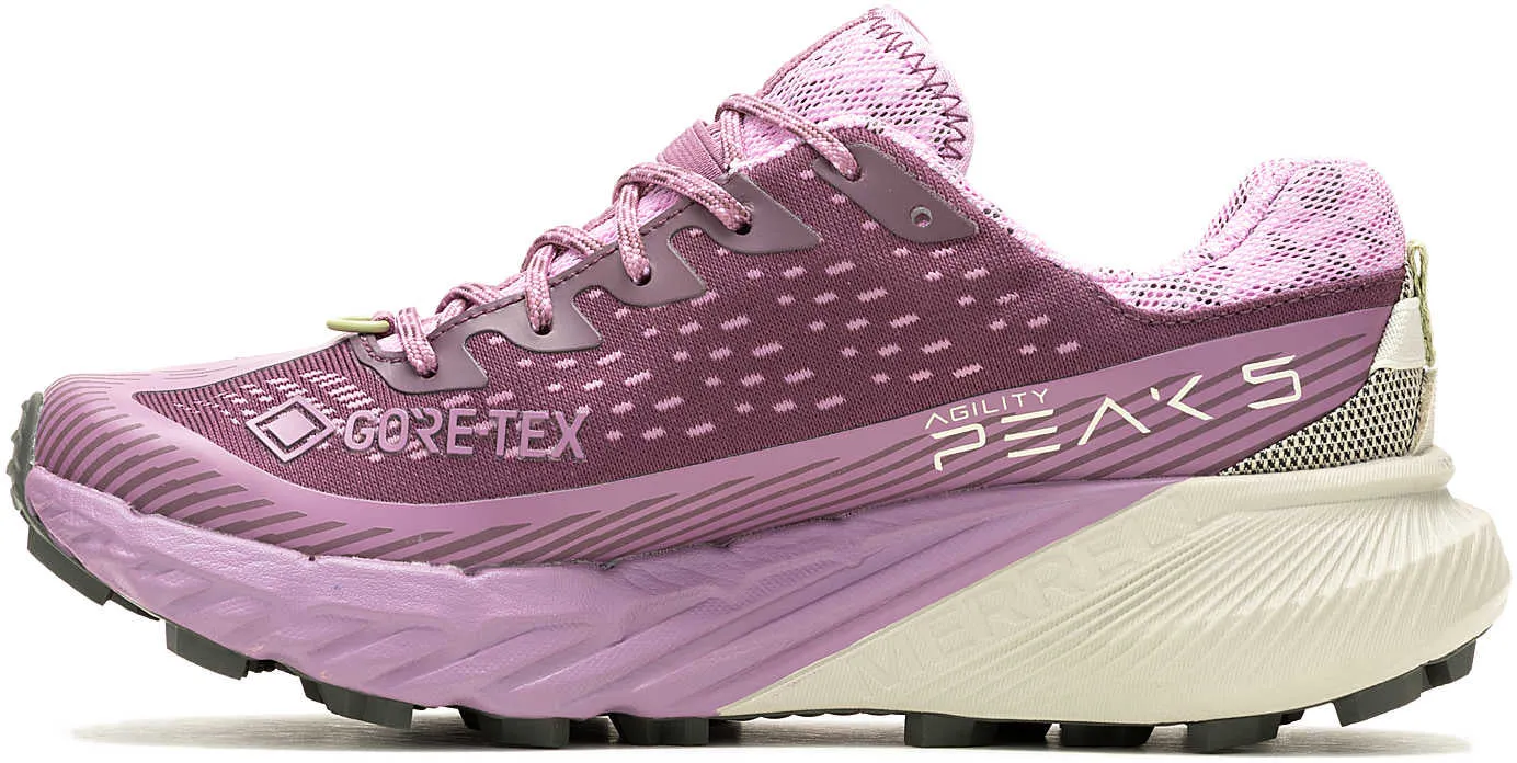 Insole Memory Stylish Look Merrell Agility Peak 5 GORE-TEX Womens Trail Running Shoes - Purple