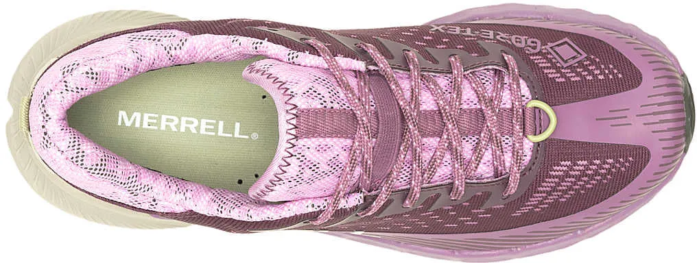 Merrell Agility Peak 5 GORE-TEX Womens Trail Running Shoes - Purple Smooth ride