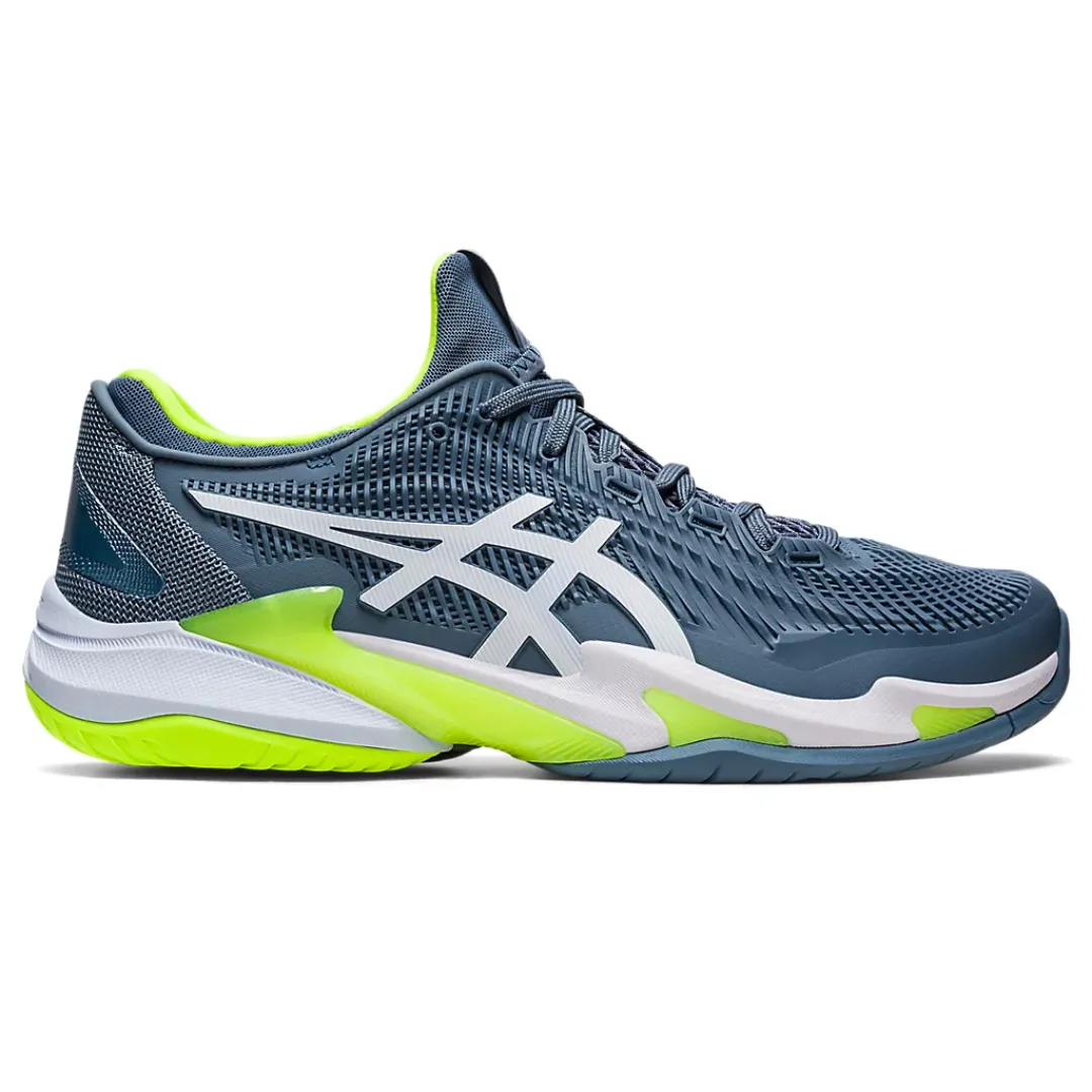 Asics Court FF 3 Tennis Shoes - Steel Blue/White All terrain Cross training